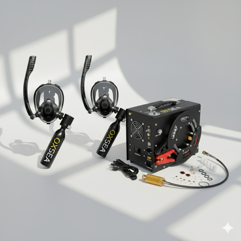 Pack DUO OX500 + Mini Compresseur + OXAIR