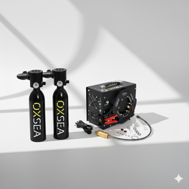 Pack DUO OX500 + Mini Compresseur
