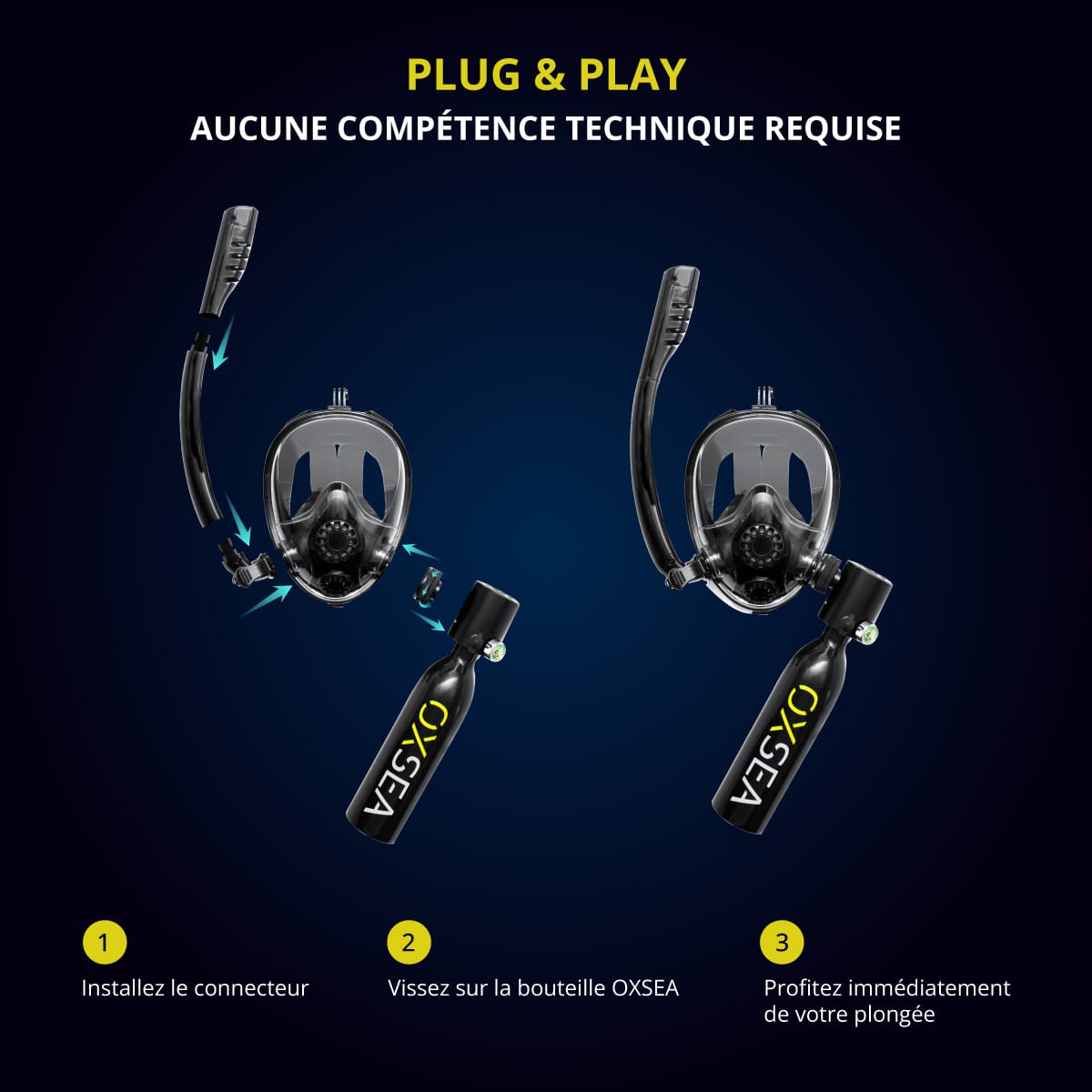 OX500 plus et OXAIR-04